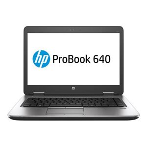 HP ProBook 640 G2 Notebook - Intel Core i3 - 6100U - Win 7 Pro 64 bits (comprend Licence Windows 10 Pro 64 bits) - HD Graphics 520 - 4 Go RAM - 500 Go HDD - DVD - 14" 1366 x 768 (HD) - Wi-Fi 5 - clavier : Français - Publicité