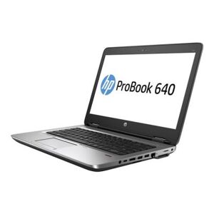 HP Portable 640 G2 Notebook - Intel Core i3 - 6100U - Win 7 Pro 64 bits (comprend Licence Windows 10 Pro 64 bits) - HD Graphics 520 - 4 Go RAM - 500 Go HDD - DVD SuperMulti - 14" 1366 x 768 (HD) - clavier : Français - Publicité