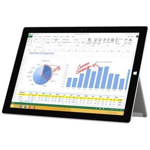 Microsoft Surface 3 - Tablette - Intel Atom x7 - Z8700 / jusqu'à 2.4 GHz - Win 8.1 Pro 64 bits - HD Graphics - 4 Go RAM - 64 Go SSD - 10.8" écran tactile 1920 x 1280 (Full HD Plus) - Wi-Fi 5 - commercial - Publicité