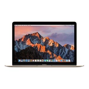 Apple MacBook 12" Intel Core M3 8 Go RAM 256 Go SSD Or 2017 Or - Publicité