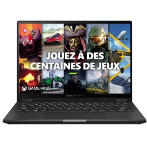 PC Portable Gaming Asus ROG Flow X13 GV302XU-MU011W 13.4" Ecran tactile AMD Ryzen 9 16 Go RAM 1 To SSD Noir Noir - Publicité