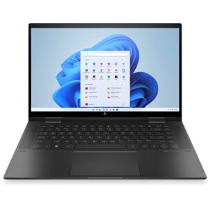 PC 2 en 1 HP Envy x360 15-ey0022nf 15,6" Tactile AMD Ryzen 5 5625U 16 Go RAM 512 Go SSD Noir nuit Aluminium noir nuit; Finition anodisée et sablée - Publicité