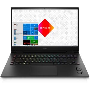 HEWLETT-PACKARD PC Portable HP Omen 17-ck1100nf 17,3" QHD 165 Hz Intel Core i9 32 Go RAM 1 To SSD Nvidia RTX 3080Ti Noir ombré Couvercle et base noir ombré, cadre de clavier en aluminium noir ombré; Finition du couvercle et de la base brillante, finition  - Publicité