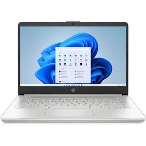 PC Ultra-Portable HP 14s-fq1058nf 14" AMD Ryzen 5 8 Go RAM 256 Go SSD Argent naturel Noir ébène; Finition mate - Publicité