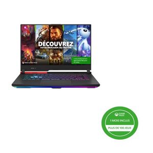 PC Portable Gaming Asus ROG Strix G15 Advantage Edition STRIX-G15-G513QY-HQ008T 15,6" AMD Ryzen 9 16 Go RAM 1 To SSD Noir + 1 mois d'abonnement Xbox Game Pass Noir - Publicité