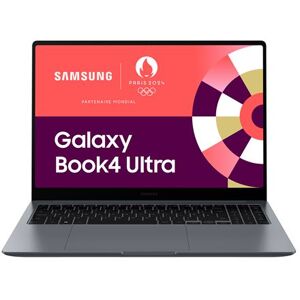 PC Portable Samsung Galaxy Book4 Ultra 16" WQXGA+ 120 Hz Intel® Core™ Ultra 9 32 Go RAM 1 To SSD Gris Gris - Publicité