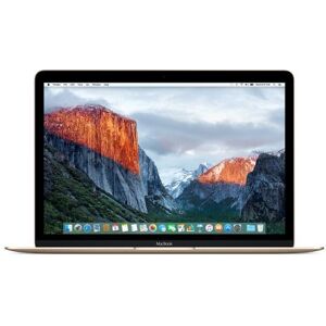 Apple MacBook 12" LED 256 Go Flash 8 Go RAM Intel Core m3 bicœur à 1,1 GHz FLHE2FN/A Or reconditionné certifié Apple Début 2016 Or - Publicité