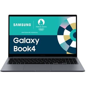 PC Portable Samsung Galaxy Book4 15,6" Full HD 60 Hz Intel® Core™ i5 8 Go RAM 256 Go SSD Gris Gris - Publicité