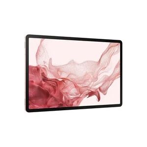 Samsung Galaxy Tab S8 SM-X706B 5G LTE-TDD & LTE-FDD 128 Go 27,9 cm (11") Qualcomm Snapdragon 8 Go Wi-Fi 6 (802.11ax) Or, Rose tablette 11" - Publicité