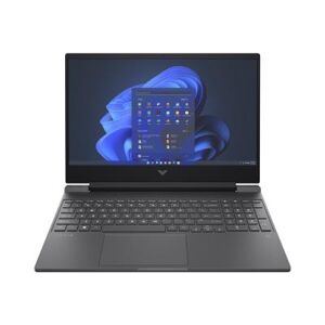 Victus by HP Laptop 15-fa0085nf - Intel Core i5 - 12450H / jusqu'à 4.4 GHz - Win 11 Home - GF RTX 3050  - 16 Go RAM - 512 Go SSD NVMe, TLC - 15.6" IPS 1920 x 1080 (Full HD) @ 144 Hz - Wi-Fi 6, carte sans fil Bluetooth 5.3 - argent mica, chrome noir (logo) - Publicité