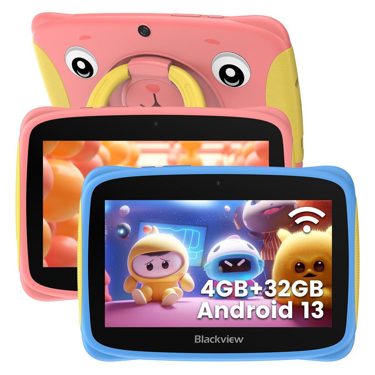 Blackview Tab 3 Kids 7 pouces 3280mAh Android13 tablette 2GB + 32GB WIFI tablette pour enfants