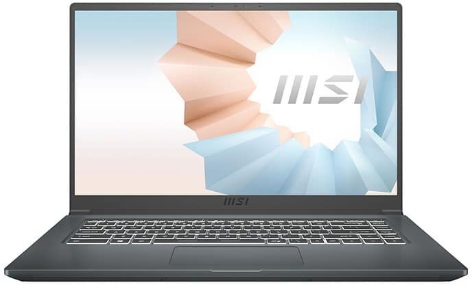 MSI Ordinateur Portable 15" MSI Modern 15 A11SB-047FR