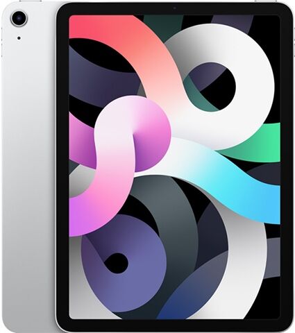Refurbished: Apple iPad Air 4th Gen (A2316) 10.9� 64GB - Silver, WiFi C