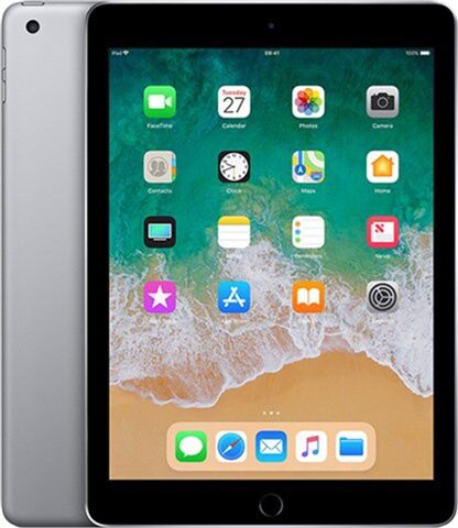 Refurbished: Apple iPad 6th Gen (A1893) 9.7� 128GB - Space Grey, WiFi A