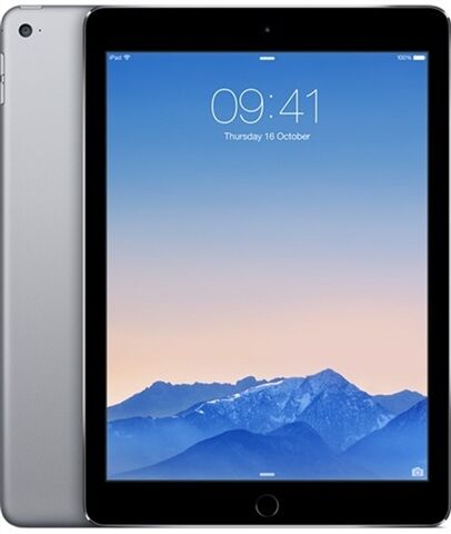 Refurbished: Apple iPad Air 2nd Gen (A1567) 9.7� 32GB - Space Grey, Unlocked A