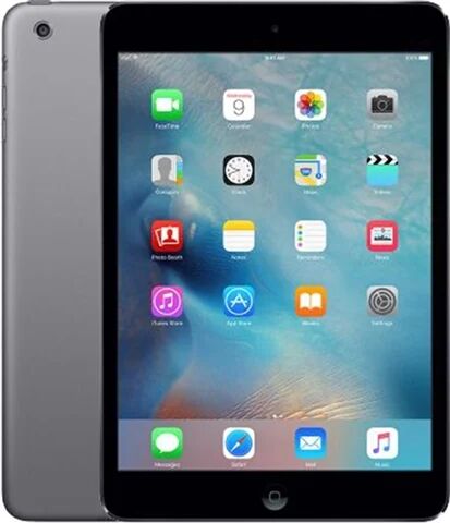 Refurbished: Apple iPad Mini 2nd Gen (A1489) 7.9� 16GB - Space Grey, WiFi B