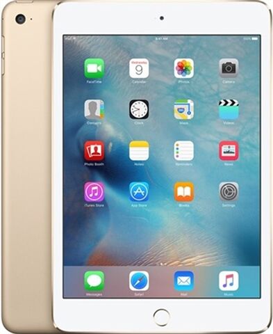 Refurbished: Apple iPad Mini 4th Gen (A1538) 7.9� 64GB - Gold, WiFi B