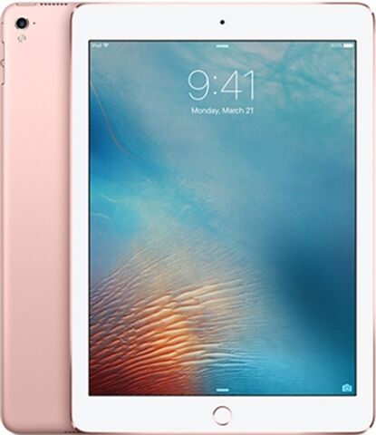 Refurbished: Apple iPad 9.7� Pro 1st Gen (A1674/A1675)  32GB - Rose Gold, Unlocked C