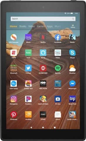 Refurbished: Amazon Fire HD 10 10.1� 32GB (2019) Black, WiFi B