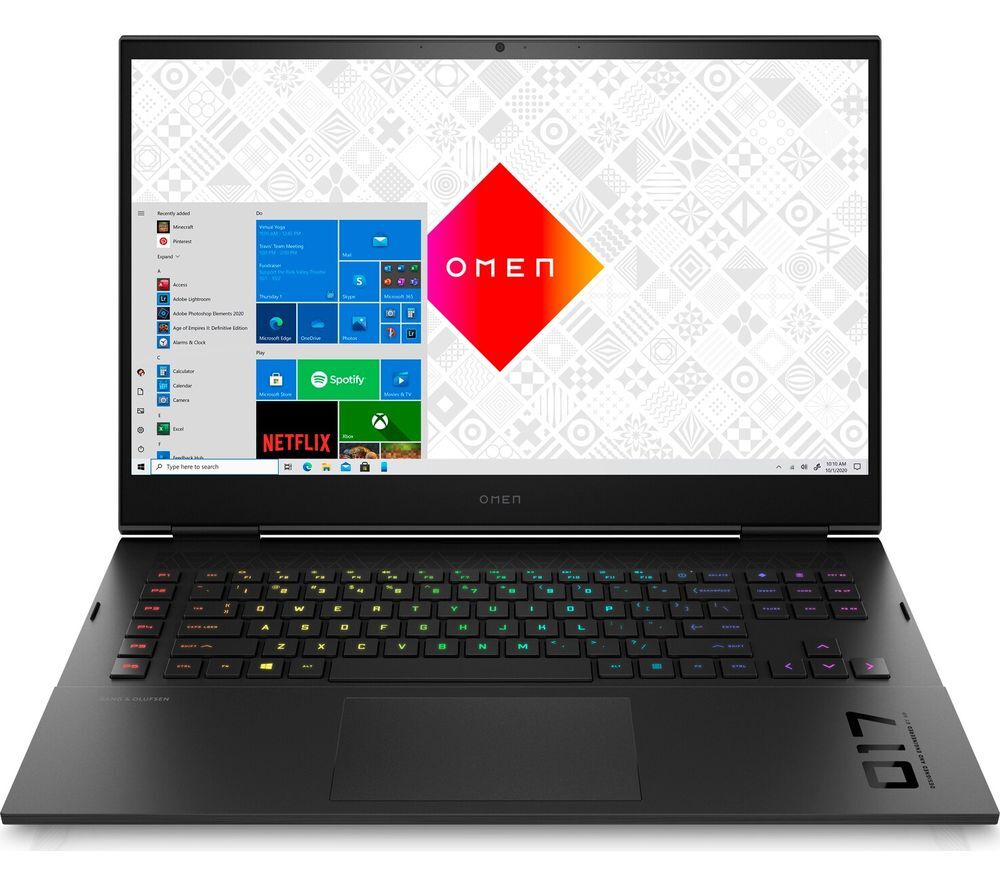 HP OMEN 17-ck0505na 17.3" Gaming Laptop - Intel Core i7, RTX 3080, 1 TB SSD