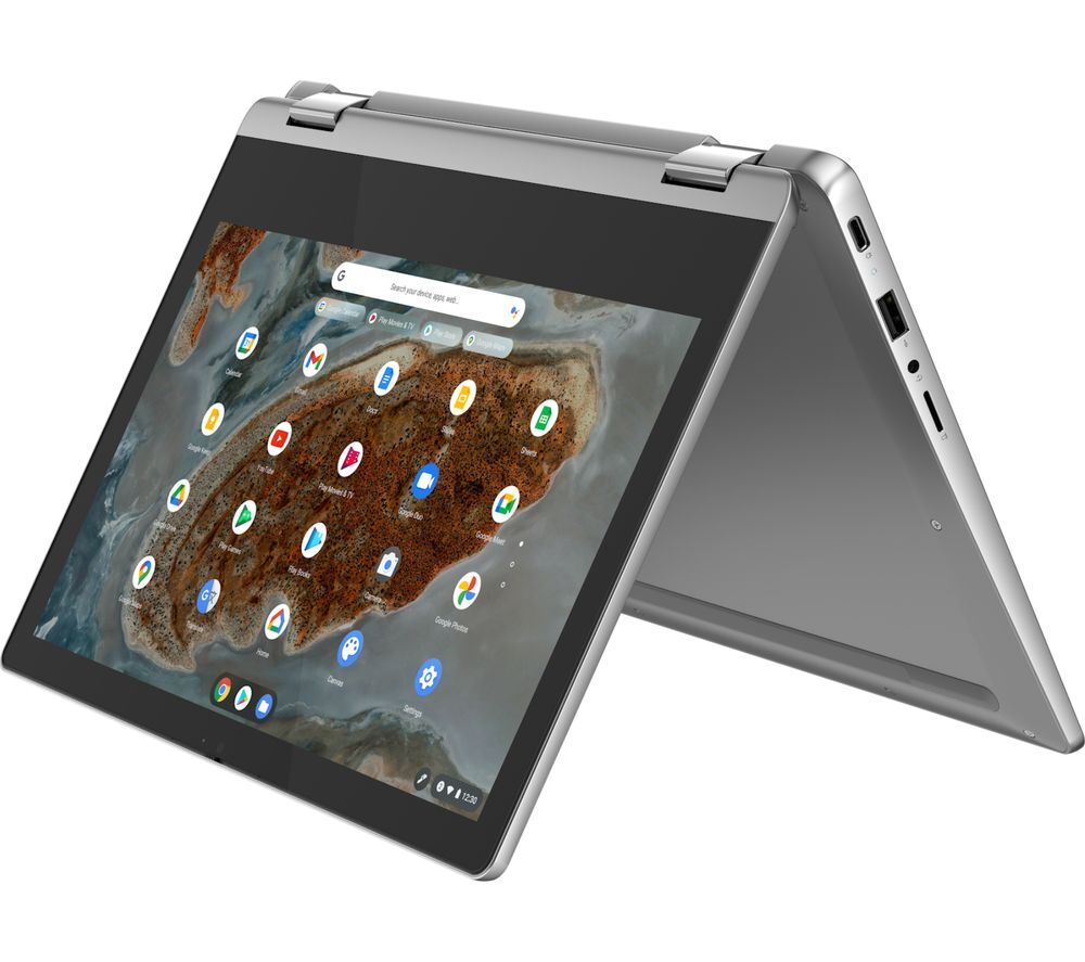 Lenovo IdeaPad Flex 3 11.6" 2 in 1 Chromebook - MediaTek MT8183, 64 GB eMMC, Grey, Grey
