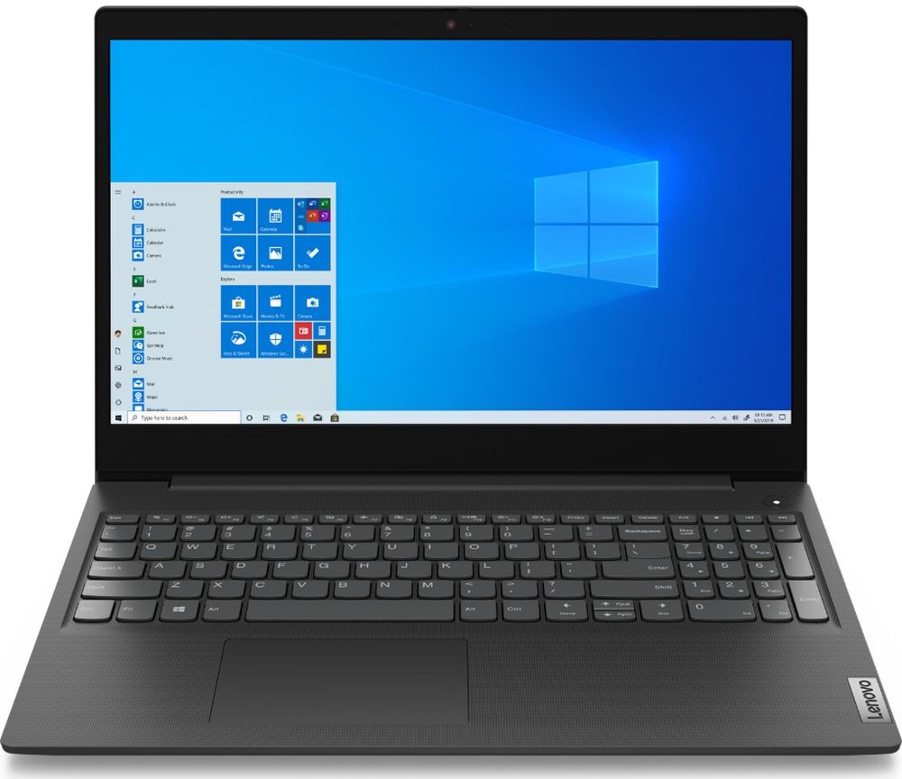 Lenovo IdeaPad 3 15.6" Laptop - AMD 3020e, 128 GB SSD, Black, Black