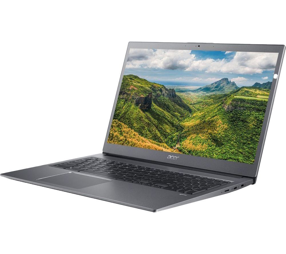 Acer 715 15.6" Chromebook - Intel Pentium, 128 GB eMMC, Grey, Grey