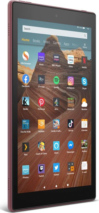 AMAZON Fire HD 10 Tablet (2019) - 32 GB, Plum, Plum