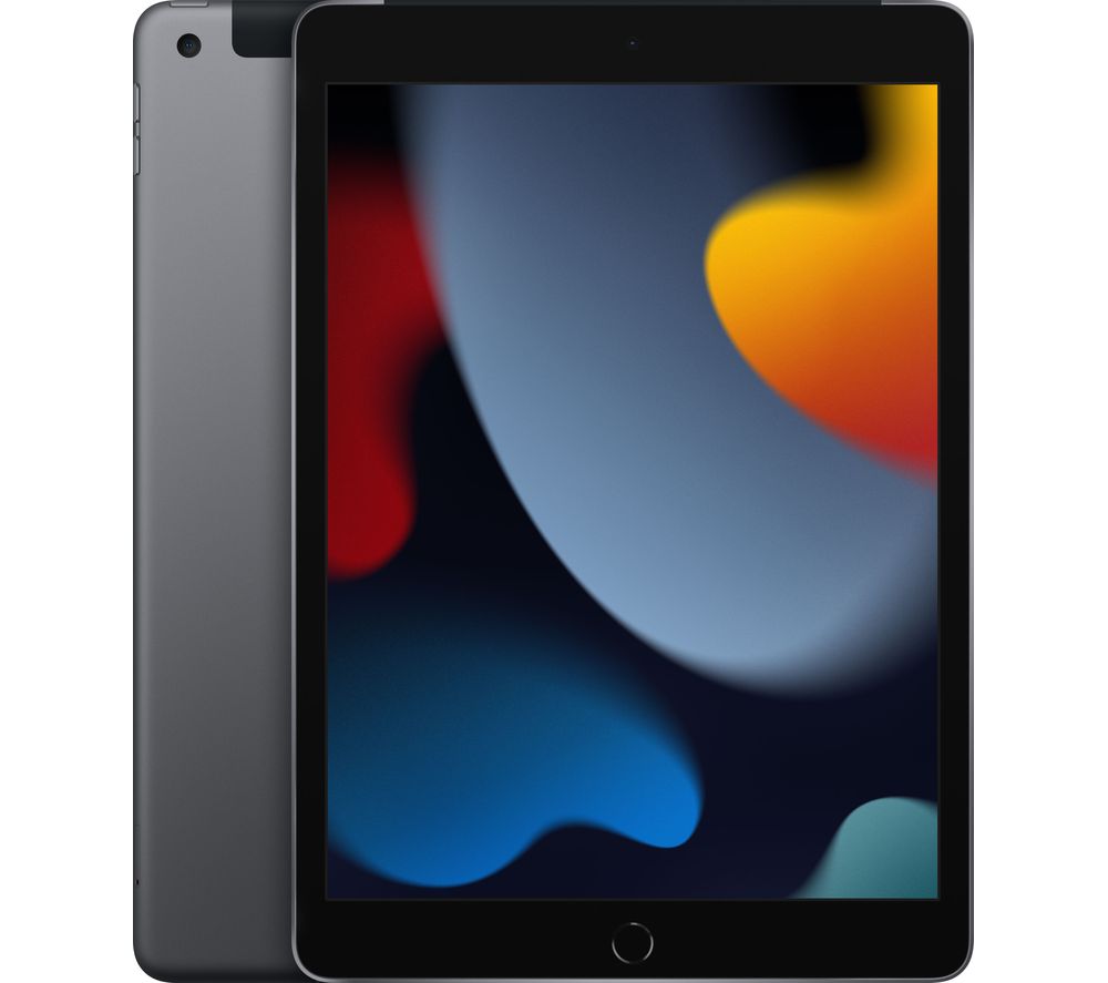 Apple 10.2" iPad Cellular (2021) - 64 GB, Space Grey, Grey