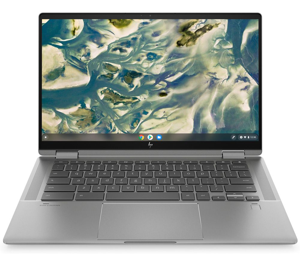 HP x360 14c-cc0505sa 14" 2 in 1 Chromebook - Intel Core i5, 256 GB SSD, Silver, Silver