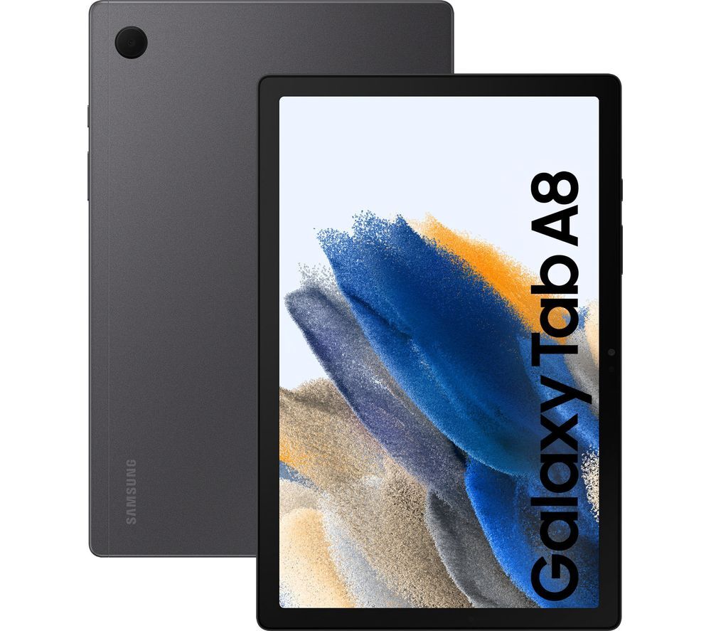 SAMSUNG Galaxy Tab A8 10.5" 4G Tablet - 32 GB, Graphite, Graphite