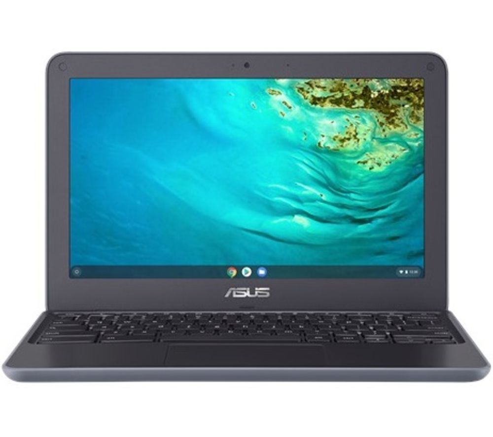Asus C202 11.6" Chromebook - 32 GB eMMC, Grey &amp; Black, Grey