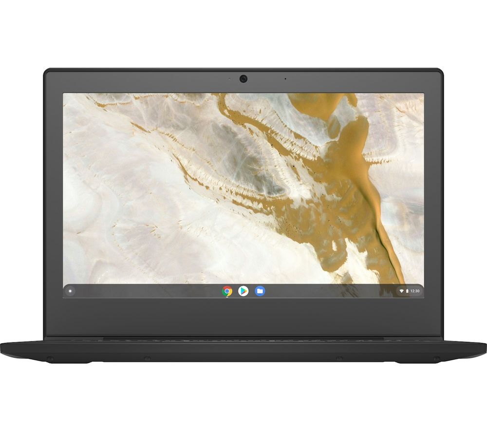 Lenovo IdeaPad 3i 11.6" Chromebook - Intel Celeron, 32 GB eMMC, Black, Black