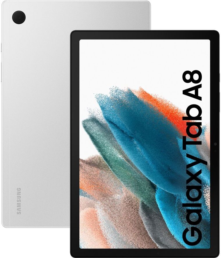 SAMSUNG Galaxy Tab A8 10.5" Tablet - 64 GB, Silver, Silver