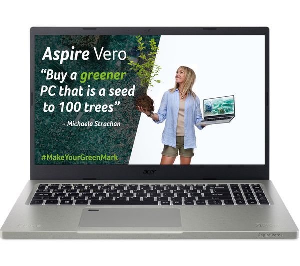 Acer Aspire Vero AV15-51 15.6" Laptop - Intel Core i5, 512 GB, Grey, Grey
