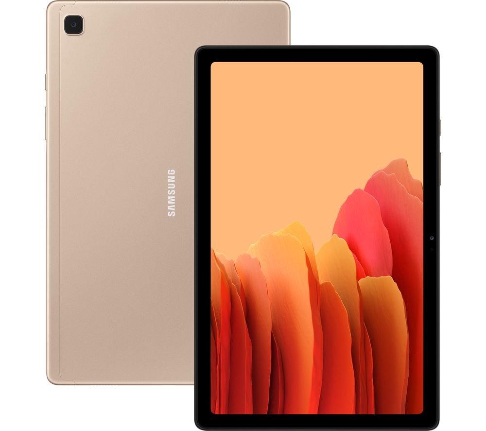 SAMSUNG Galaxy Tab A7 10.4" 4G Tablet - 32 GB, Gold, Gold