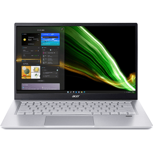 Acer Swift 3 SF314-43-R8MG, 14 pollici, processore AMD Ryzen 5 5500U, Radeon Graphics, 16 GB, 512 GB SSD, Silver