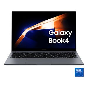 Samsung Galaxy Book4, 15,6 pollici, processore Intel® Core 7 150U, INTEL Iris Xe Graphics, 16 GB, 512 GB SSD, Gray