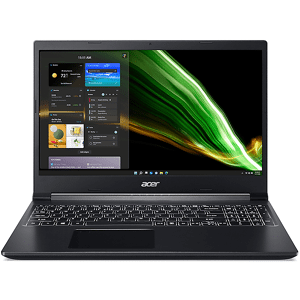 Acer Aspire 7 A715-42G-R25X, 15,6 pollici, processore AMD Ryzen 5 5500U, NVIDIA GeForce GTX 1650, 8 GB, 512 GB SSD, Black