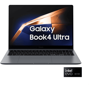 Samsung Galaxy Book4 Ultra, 16 pollici, processore Intel® Core Ultra 7 155H , NVIDIA GeForce RTX 4050, GB, 512 GB SSD, Gray