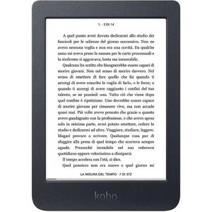 Rakuten Kobo Nia lettore e-book Touch screen 8 GB Wi-Fi Nero