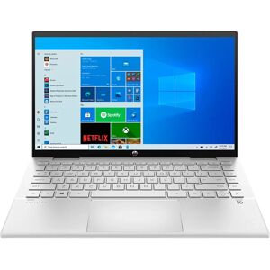 HP Pavilion x360 14-dy0010nl Ibrido (2 in 1) 35,6 cm (14) Touch screen Full HD Intel® Core™ i3 i3-1125G4 8 GB DDR4-SDRAM 256 GB SSD Wi-Fi 5 (802.11ac) Windows 11 Home in S mode Argento