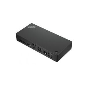 Lenovo Thinkpad Docking Station Universale Usb-C 1xusb 2.0 3xusb 3.1 1xusb-C 2xdp 1xhdmi 1xethernet - 40ay0090eu