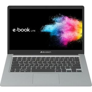 Microtech Ebl14/w1 Notebook N4000 Ssd 64 Gb Ram 4 Gb 14.1 Windows 10 Colore Silver - Ebl14/w1 Ebook Lite