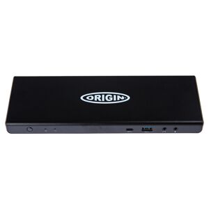 Origin Storage HYP-USBCAPD-S-OS replicatore di porte e docking station per laptop USB 3.2 Gen 1 (3.1 1) Type-A + Type-C Nero [HYP-USBCAPD-S-OS]