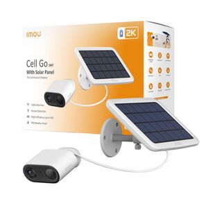 Imou Cell Go Kit - Telecamera a batteria da 3MP con Pannello Solare -