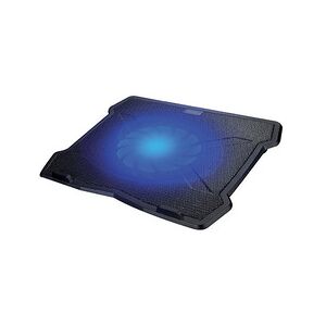 Mediacom B100 base di raffreddamento per notebook 39,6 cm (15.6'') Nero