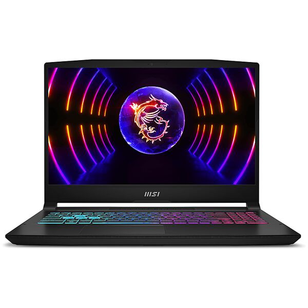 msi katana 15 b12vgk-048it, 15,6 pollici, processore intel® core i7 12650h, nvidia geforce rtx 4070, 16 gb, 1000 gb ssd, black