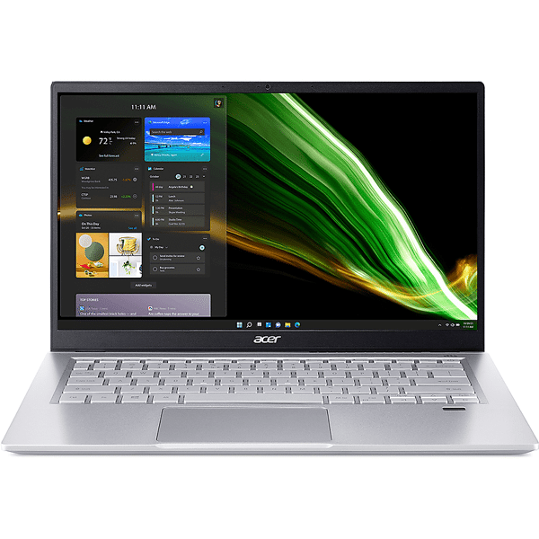 acer swift 3 sf314-43-r8mg, 14 pollici, processore amd ryzen 5 5500u, radeon graphics, 16 gb, 512 gb ssd, silver