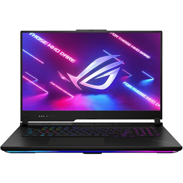 asus rog strix g733py-ll002w, 17,3 pollici, processore amd ryzen 9 7945hx, nvidia geforce rtx 4090, 32 gb, 1000 gb ssd, black